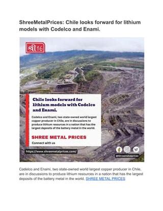 s vmi enami|Codelco and Enami Explore Collaboration on Copper Smelting。